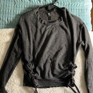 90 Degree by Reflex Sweater with Side Ties